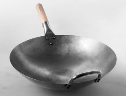 How to SEASON A WOK / Carbon Steel / First Experience & Review / Ndudu 